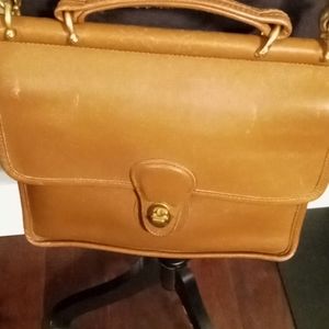 Coach crossbody brown .